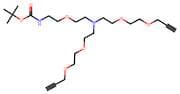 N-(Boc-PEG1)-N-bis(PEG2-propargyl)