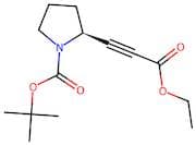 tert-Butyl (S)-2-(3-ethoxy-3-oxoprop-1-yn-1-yl)pyrrolidine-1-carboxylate