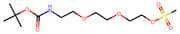 2-[2-[2-[(2-Methylpropan-2-yl)oxycarbonylamino]ethoxy]ethoxy]ethyl methanesulfonate