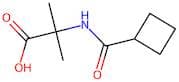 2-(Cyclobutanecarboxamido)-2-methylpropanoic acid