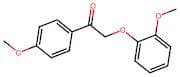 2-(2-Methoxyphenoxy)-1-(4-methoxyphenyl)ethanone