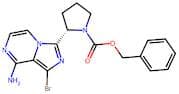 Benzyl (2S)-2-{8-amino-1-bromoimidazo[1,5-a]pyrazin-3-yl}pyrrolidine-1-carboxylate