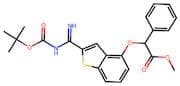 Methyl{[2-(N'-{[(2-methyl-2-propanyl)oxy]carbonyl}carbamimidoyl)-1-benzothiophen-4-yl]oxy}(phenyl)…