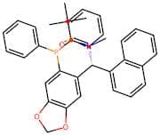 [S(R)]-N-[(R)-[6-(Diphenylphosphino)benzo[d][1,3]dioxol-5-yl]-1-naphthalenylmethyl]-N,2-dimethyl-2…