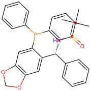 [S(R)]-N-[(R)-[6-(Diphenylphosphino)benzo[d][1,3]dioxol-5-yl]phenylmethyl]-2-methyl-2-propanesulfi…