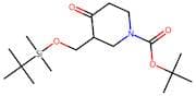 tert-Butyl 3-(((tert-butyldimethylsilyl)oxy)methyl)-4-oxopiperidine-1-carboxylate