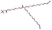 N-(Boc-PEG2)-N-bis(PEG3-azide)