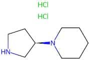 1-[(3R)-3-pyrrolidinyl]-Piperidine(Hydrochloride)(1:2)