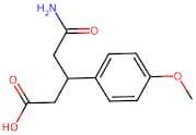 5-Amino-3-(4-methoxyphenyl)-5-oxopentanoic acid