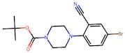 tert-Butyl 4-(4-bromo-2-cyanophenyl)piperazine-1-carboxylate