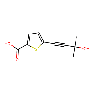 5-(3-Hydroxy-3-methylbut-1-yn-1-yl)thiophene-2-carboxylic acid