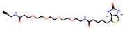 Biotin-PEG4-amide-Alkyne