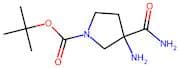tert-Butyl 3-amino-3-carbamoylpyrrolidine-1-carboxylate