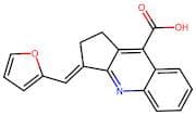 3-(Furan-2-ylmethylene)-2,3-dihydro-1H-cyclopenta[b]quinoline-9-carboxylic acid