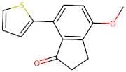 4-Methoxy-7-(thiophen-2-yl)-2,3-dihydro-1H-inden-1-one