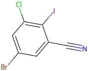 5-Bromo-3-chloro-2-iodobenzonitrile