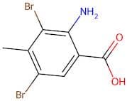 2-Amino-3,5-dibromo-4-methyl-benzoic acid