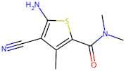 5-Amino-4-cyano-N,N,3-trimethylthiophene-2-carboxamide