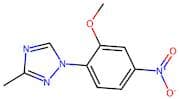 1-(2-Methoxy-4-nitrophenyl)-3-methyl-1H-1,2,4-triazole
