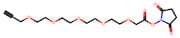 Propargyl-PEG4-O-C1-NHS ester