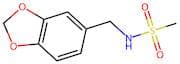 N-(benzo[d][1,3]dioxol-5-ylmethyl)methanesulfonamide