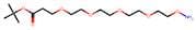 Aminooxy-PEG4-C2-Boc