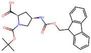 (2R,4R)-4-((((9h-Fluoren-9-yl)methoxy)carbonyl)amino)-1-(tert-butoxycarbonyl)pyrrolidine-2-carboxy…