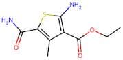 Ethyl 2-amino-5-carbamoyl-4-methylthiophene-3-carboxylate