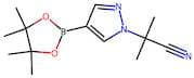 2-Methyl-2-(4-(4,4,5,5-tetramethyl-1,3,2-dioxaborolan-2-yl)-1H-pyrazol-1-yl)propanenitrile