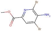 Methyl 5-amino-4,6-dibromopicolinate
