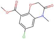Methyl 6-chloro-4-methyl-3-oxo-3,4-dihydro-2H-benzo[b][1,4]oxazine-8-carboxylate