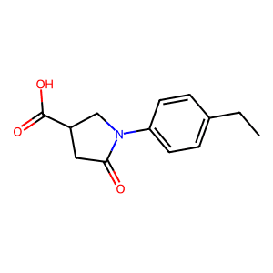 1-(4-Ethylphenyl)-5-oxopyrrolidine-3-carboxylic acid