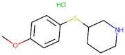 3-(4-Methoxyphenylsulphanyl)piperidine hydrochloride