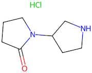 1-(Pyrrolidin-3-yl)pyrrolidin-2-one hydrochloride