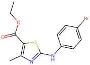 Ethyl 2-((4-bromophenyl)amino)-4-methylthiazole-5-carboxylate