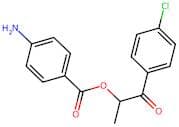 1-(4-Chlorophenyl)-1-oxopropan-2-yl 4-aminobenzoate
