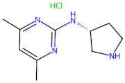 (R)-4,6-Dimethyl-N-(pyrrolidin-3-yl)pyrimidin-2-amine hydrochloride