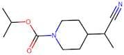 Isopropyl 4-(1-cyanoethyl)piperidine-1-carboxylate