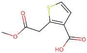 2-(2-Methoxy-2-oxoethyl)thiophene-3-carboxylic acid