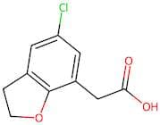 2-(5-Chloro-2,3-dihydrobenzofuran-7-yl)acetic acid