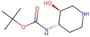 tert-Butyl N-[(3S,4S)-3-hydroxypiperidin-4-yl]carbamate