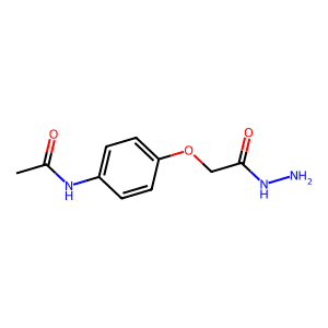 N-(4-(2-hydrazinyl-2-oxoethoxy)phenyl)acetamide