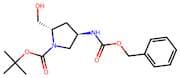 (2S,4R)-tert-Butyl 4-(((benzyloxy)carbonyl)amino)-2-(hydroxymethyl)pyrrolidine-1-carboxylate