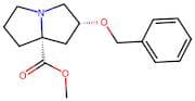 Methyl(2R,7aR)-2-(benzyloxy)tetrahydro-1H-pyrrolizine-7a(5H)-carboxylate