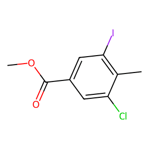 Methyl 3-chloro-5-iodo-4-methylbenzoate