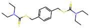 1,4-Phenylenebis(methylene) bis(diethylcarbamodithioate)