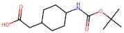 2-(4-((tert-Butoxycarbonyl)amino)cyclohexyl)acetic acid