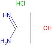 2-Hydroxy-2-methylpropanimidamide hydrochloride