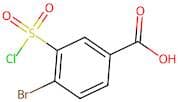4-Bromo-3-chlorosulfonyl-benzoic acid
