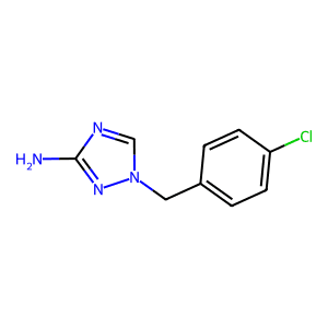 1-[(4-chlorophenyl)methyl]-1h-1,2,4-triazol-3-amine